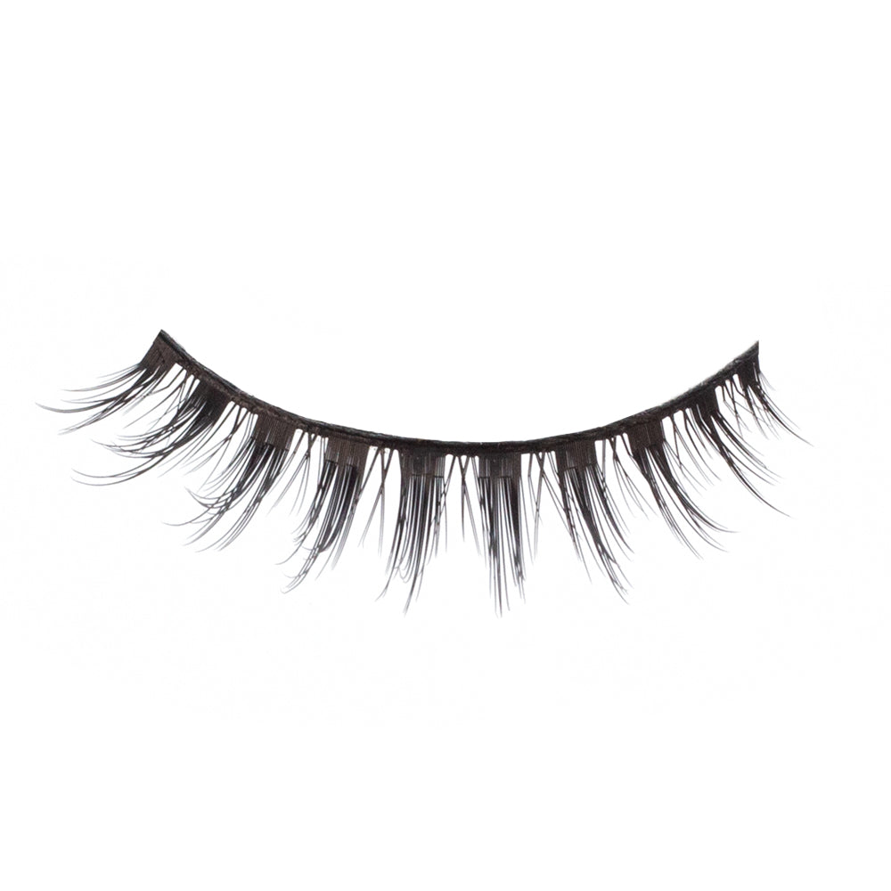 The Peep Akira lash laid horizontally showing off it's Anime Vibes. 
