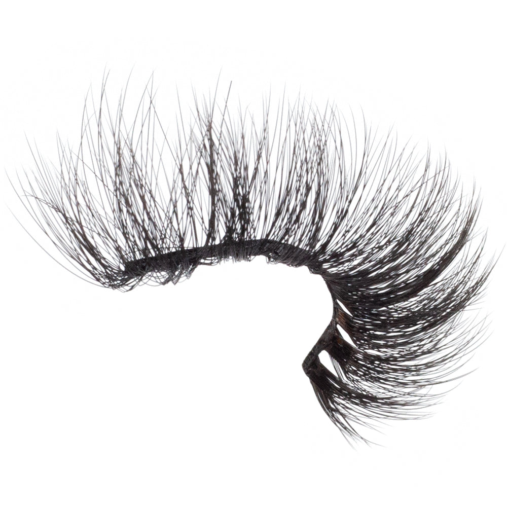 Full-volume Bombshell lashes from the Twilight Collection with layered look and sleek black band.